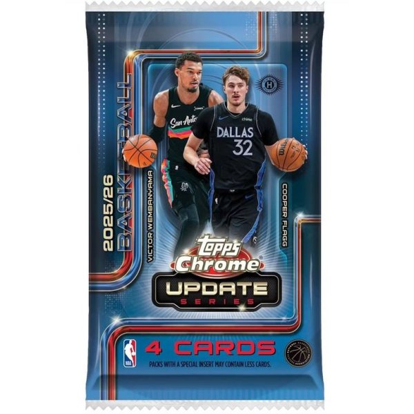 Topps Chrome NBA Updates 25/26 - Value Box Booster