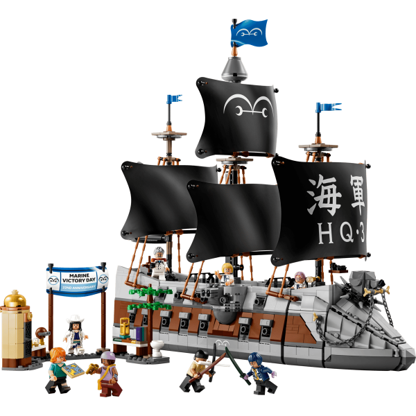Lego - One Piece 75646 - Garps Marineschlachtschiff