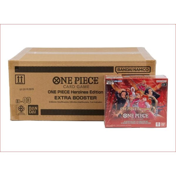 One Piece Card Game - Heroines Edition Booster Box EB-03 *SEALED CASE* (englisch)