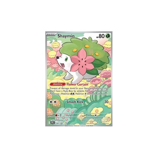 Shaymin 185/182 Illustration Rare (EN)