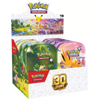 Pokemon 30 Jahre Mini Tin Display sealed (deutsch) VORVERKAUF