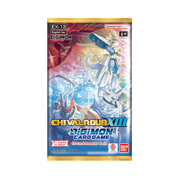 Digimon Card Game - Chivalrous XIII EX-13 Extra Booster (englisch) VORVERKAUF