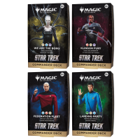 Star Trek alle 4 Commander Decks - Sealed Case (englisch) VORVERKAUF