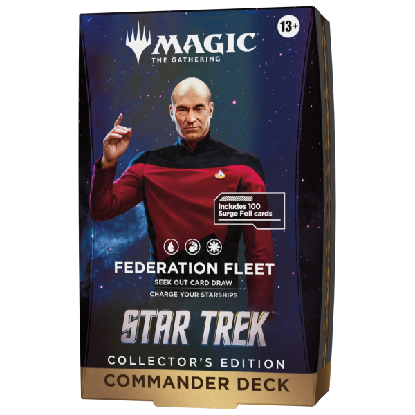 Star Trek - Collectors Edition Commander Deck - Federation Fleet (englisch) VORVERKAUF