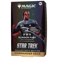 Star Trek - Collector's Edition Commander Deck - Klingon Fury (englisch) VORVERKAUF