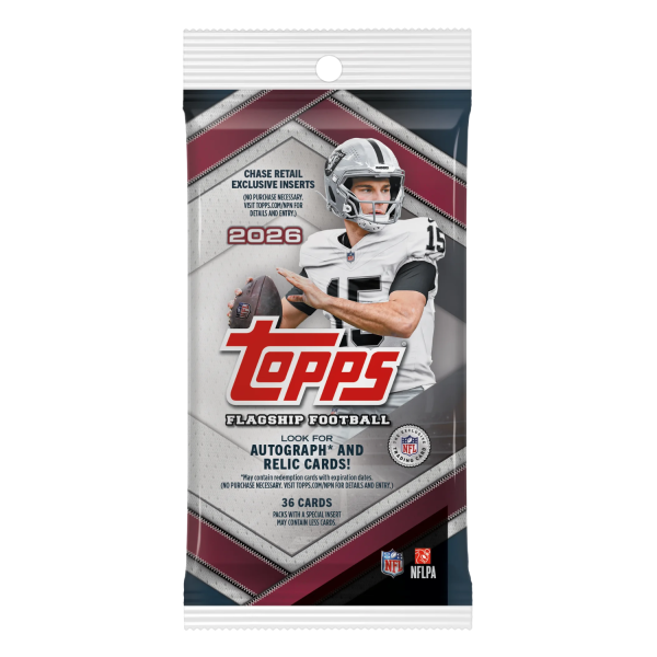 Topps NFL Flagship Football 2026 - Fat Pack