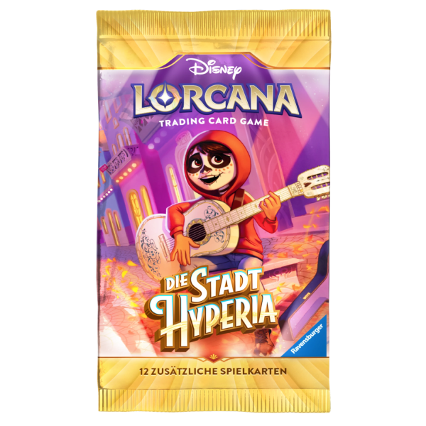 Disney Lorcana: Die Stadt Hyperia - Booster (deutsch) VORVERKAUF