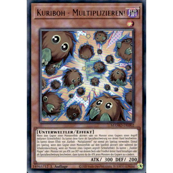 Kuriboh - Multiplizieren! MAMO-DE002 (Ultra Rare)