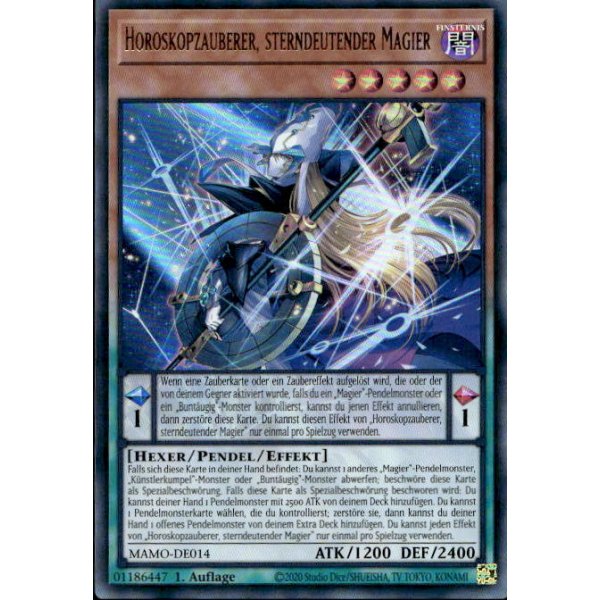 Horoskopzauberer, sterndeutender Magier MAMO-DE014 (Ultra Rare)