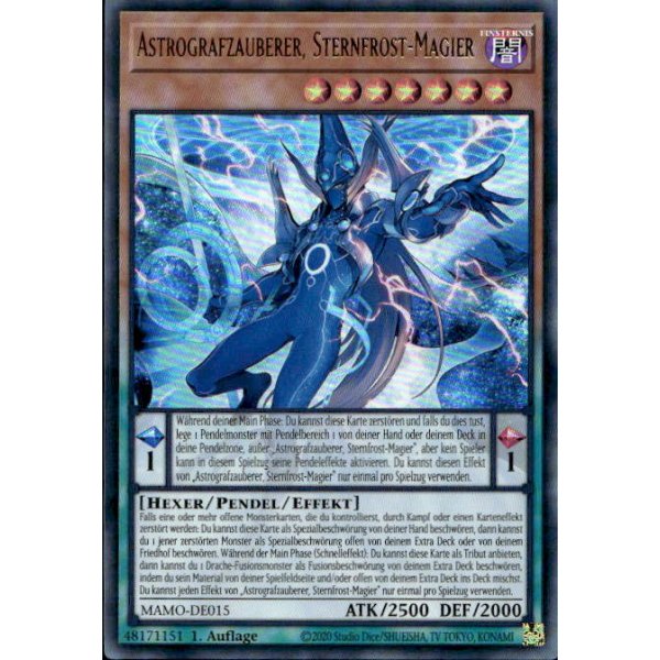 Astrografzauberer, Sternfrost-Magier MAMO-DE015 (Ultra Rare)