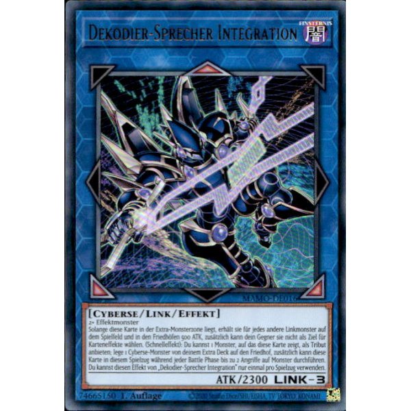 Dekodier-Sprecher Integration MAMO-DE016 (Ultra Rare)