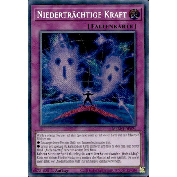 Niedertr&auml;chtige Kraft MAMO-DE024 (Secret Rare)
