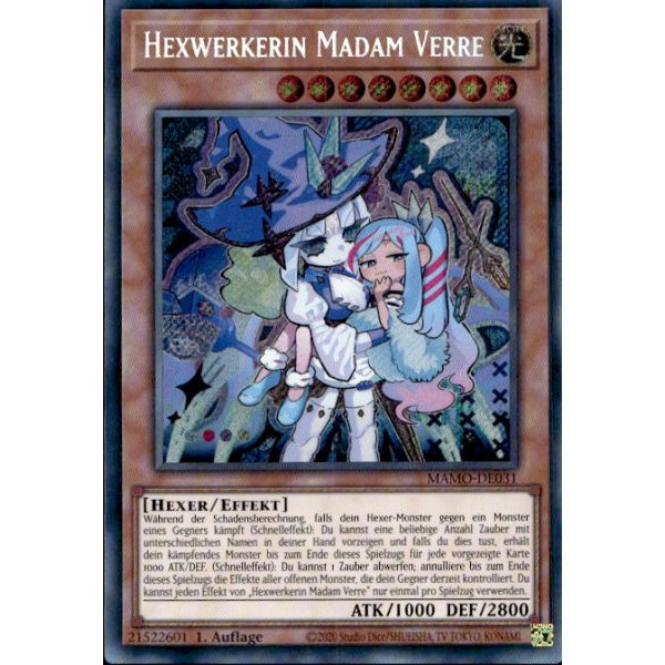 Hexwerkerin Madam Verre MAMO-DE031 (Secret Rare)