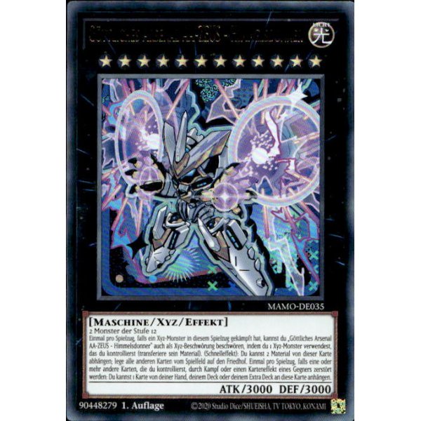 G&ouml;ttliches Arsenal AA-ZEUS - Himmelsdonner MAMO-DE035 (Ultra Rare)