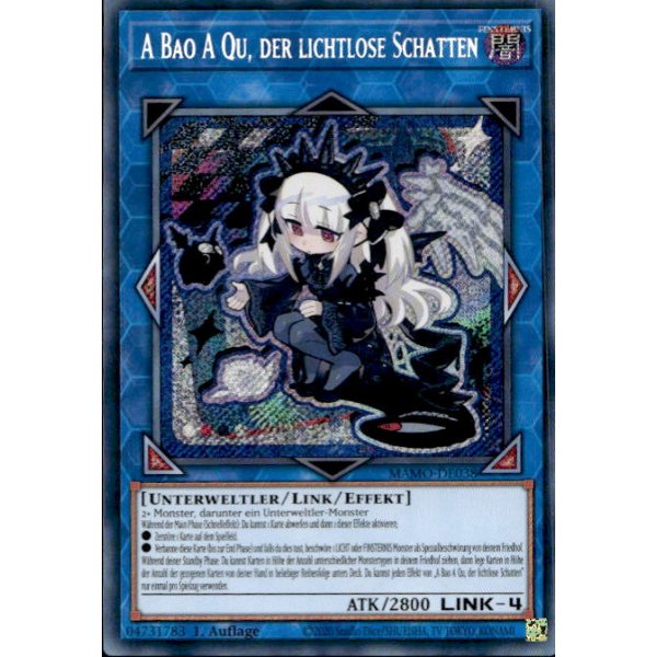 A Bao A Qu, der lichtlose Schatten MAMO-DE038 (Secret Rare)