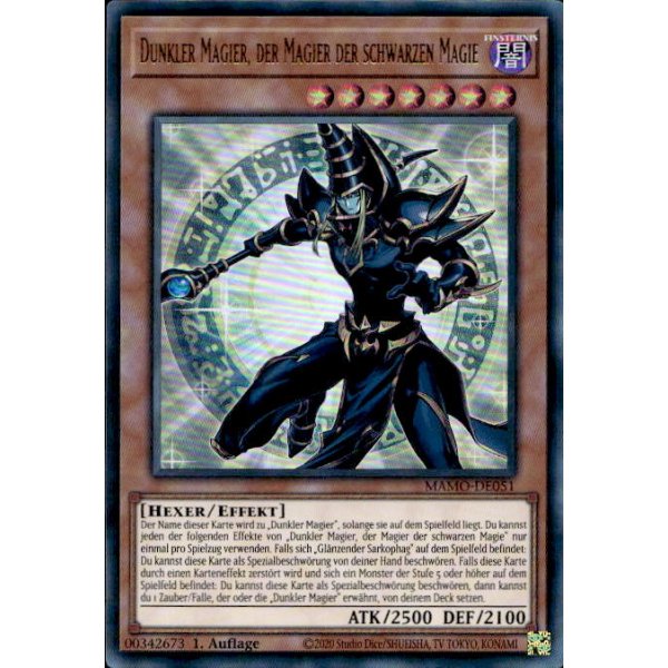 Dunkler Magier, der Magier der schwarzen Magie MAMO-DE051