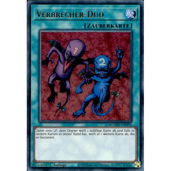 Verbrecher-Duo MAMO-DE093