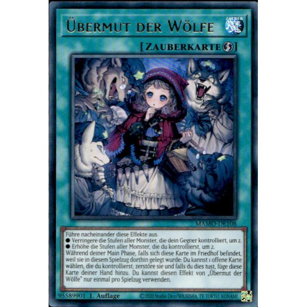 &Uuml;bermut der W&ouml;lfe MAMO-DE108