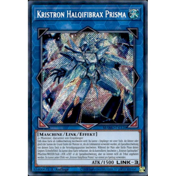 Kristron Halqifibrax Prisma MAMO-DE126 (Secret Rare)