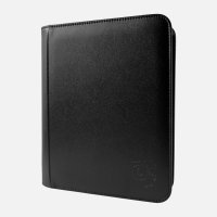 TCG Guru XXL Card Zip Binder Xenon Schwarz - 1-Pocket Toploading