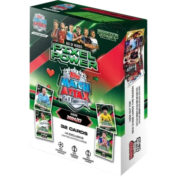 Topps Match Attax UEFA Champions League 26/27 Booster Tin - Pixel Power