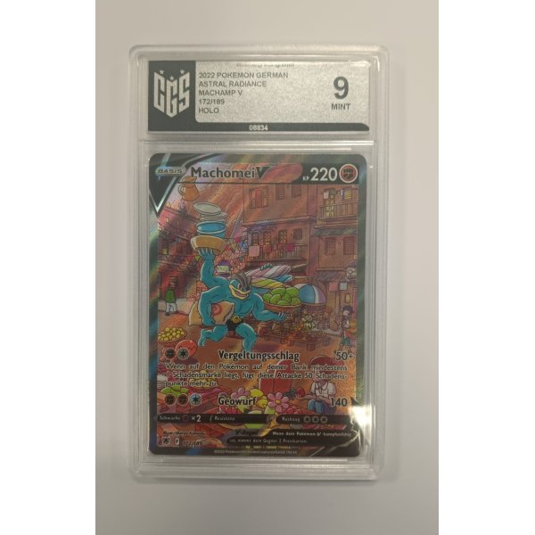 2022 Pokemon Machomei-V ASR-172 CSG 9 MT