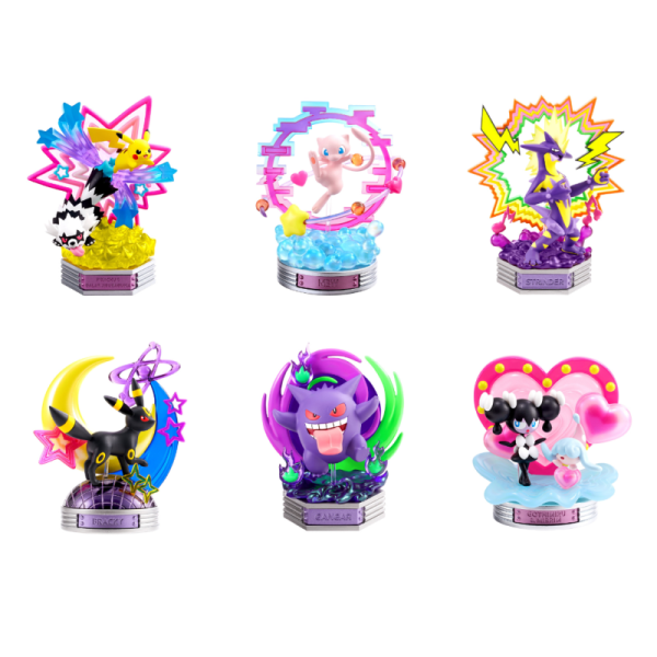 Pokemon - Re-Ment - Neon Party Einzelbox