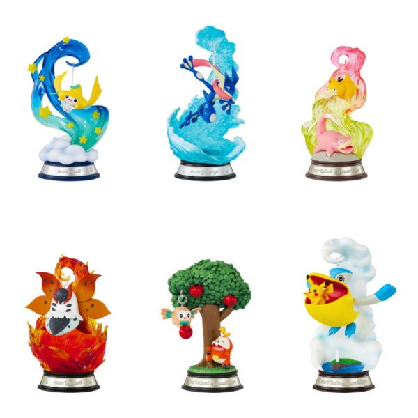 Pokemon - Re-Ment - Swing Vignette Collection 3 Display