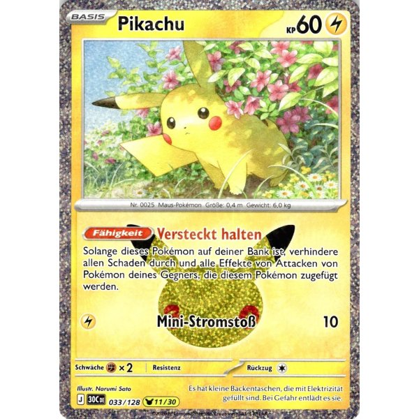 Pikachu 033/128