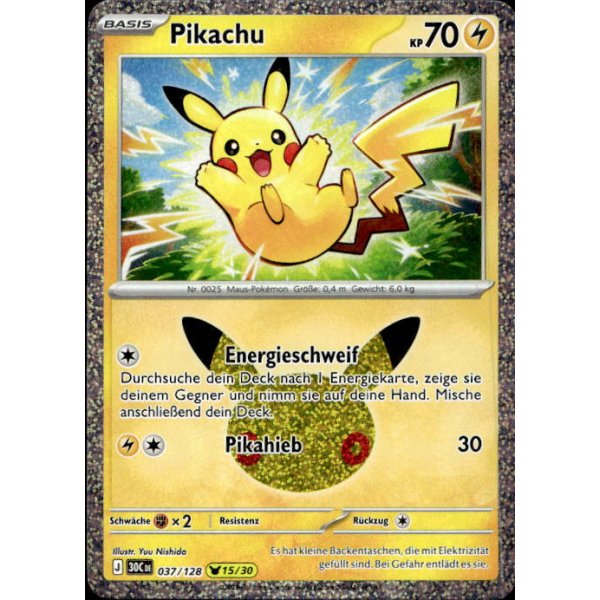 Pikachu 037/128