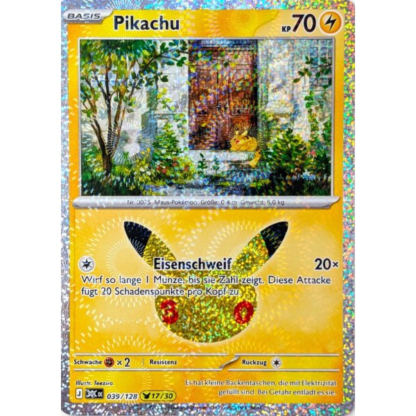 Pikachu 039/128