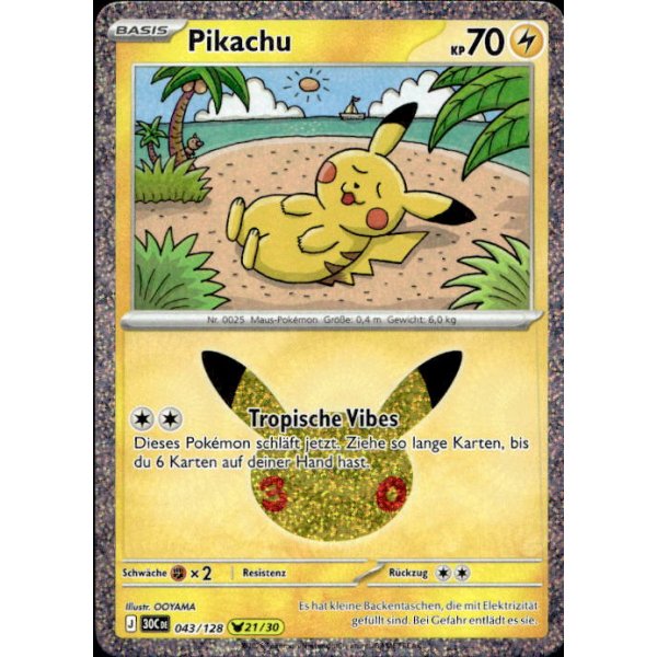 Pikachu 043/128