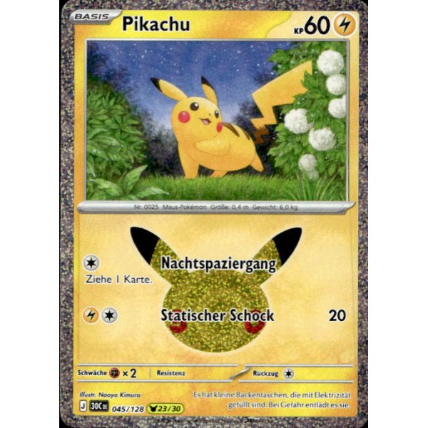 Pikachu 045/128