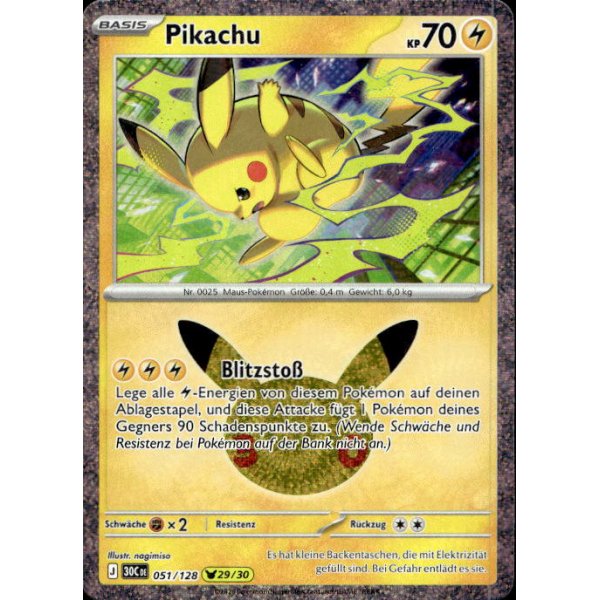 Pikachu 051/128