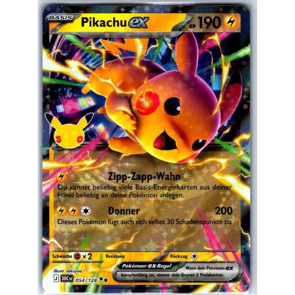 Pikachu-ex 054/128
