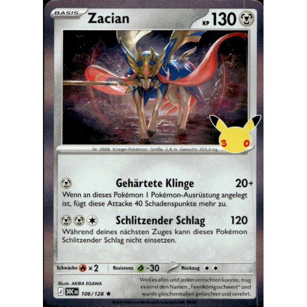 Zacian 106/128