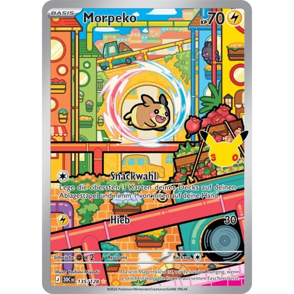 Morpeko 135/128 Illustration Rare