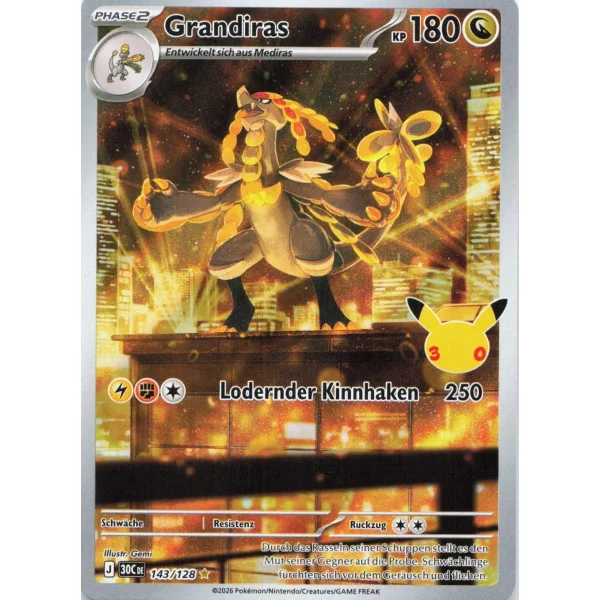 Grandiras 143/128 Illustration Rare