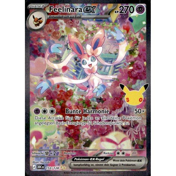 Feelinara-ex 153/128 Special Illustration Rare