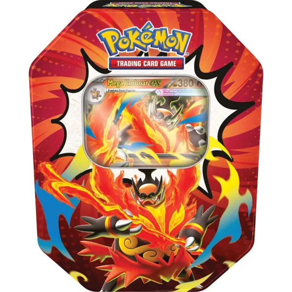 Pokemon Mega Evolution Ascended Heroes Tin Box Mega Emboar ex (englisch)