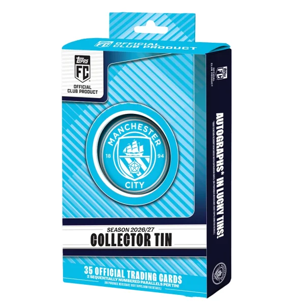 Topps Collector Tin - Manchester City 2026/27