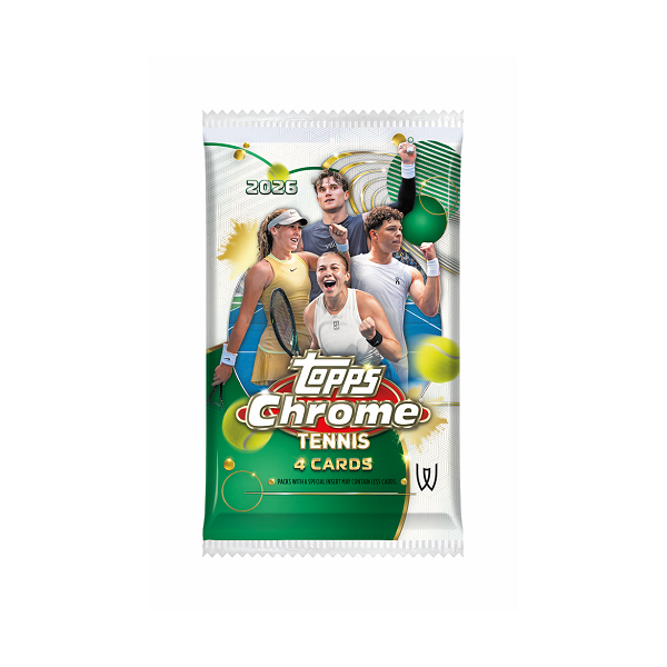Topps Chrome Tennis 2026 - Value Box Booster