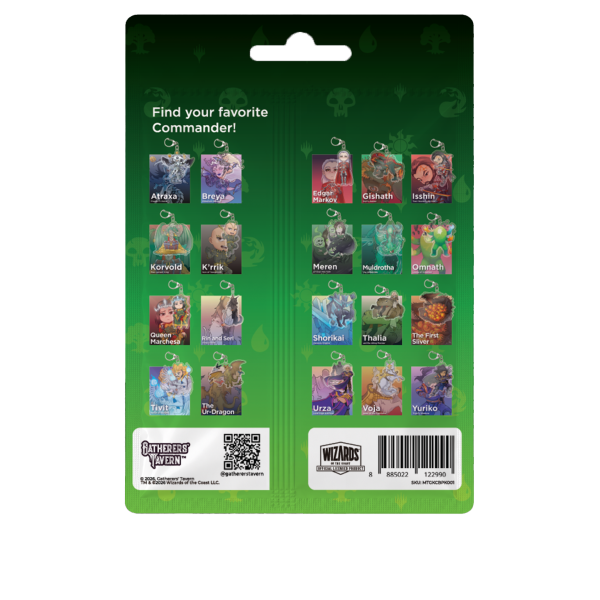 Magic The Gathering: Kliggs Keychain Blind Pack: Commander Series 1