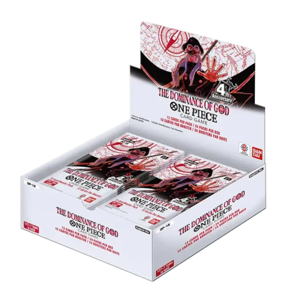 One Piece Card Game - The Dominance Of God Booster Box OP-18 (englisch) VORVERKAUF