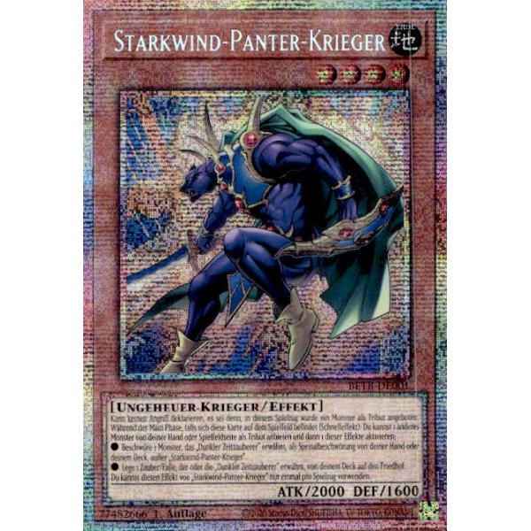 Starkwind-Panter-Krieger BETB-DE001 (Starlight Rare)