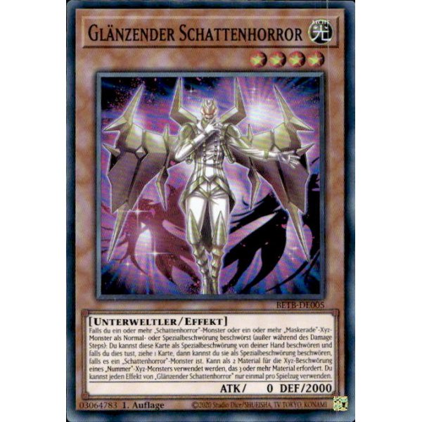 Gl&auml;nzender Schattenhorror BETB-DE005