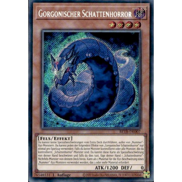 Gorgonischer Schattenhorror BETB-DE007 (Secret Rare)