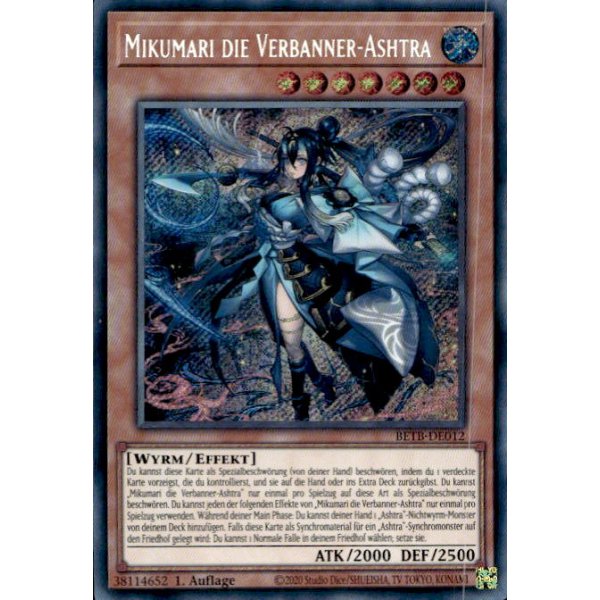 Mikumari die Verbanner-Ashtra BETB-DE012 (Secret Rare)