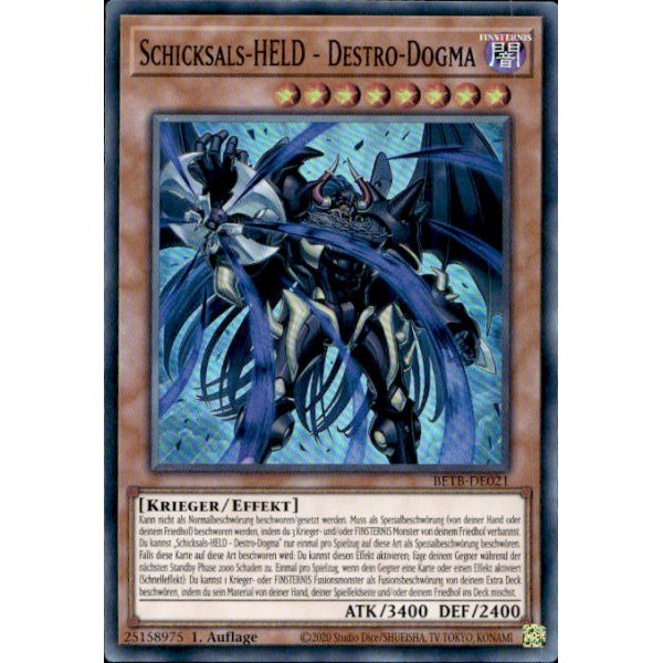 Schicksals-HELD - Destro-Dogma BETB-DE021 (Super Rare)
