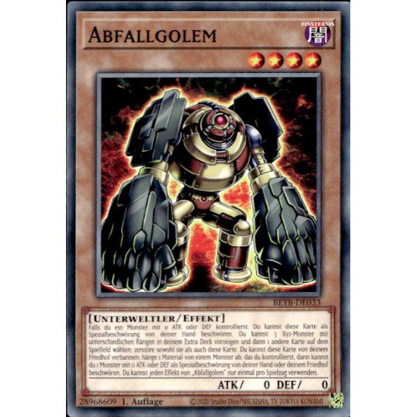 Abfallgolem BETB-DE033